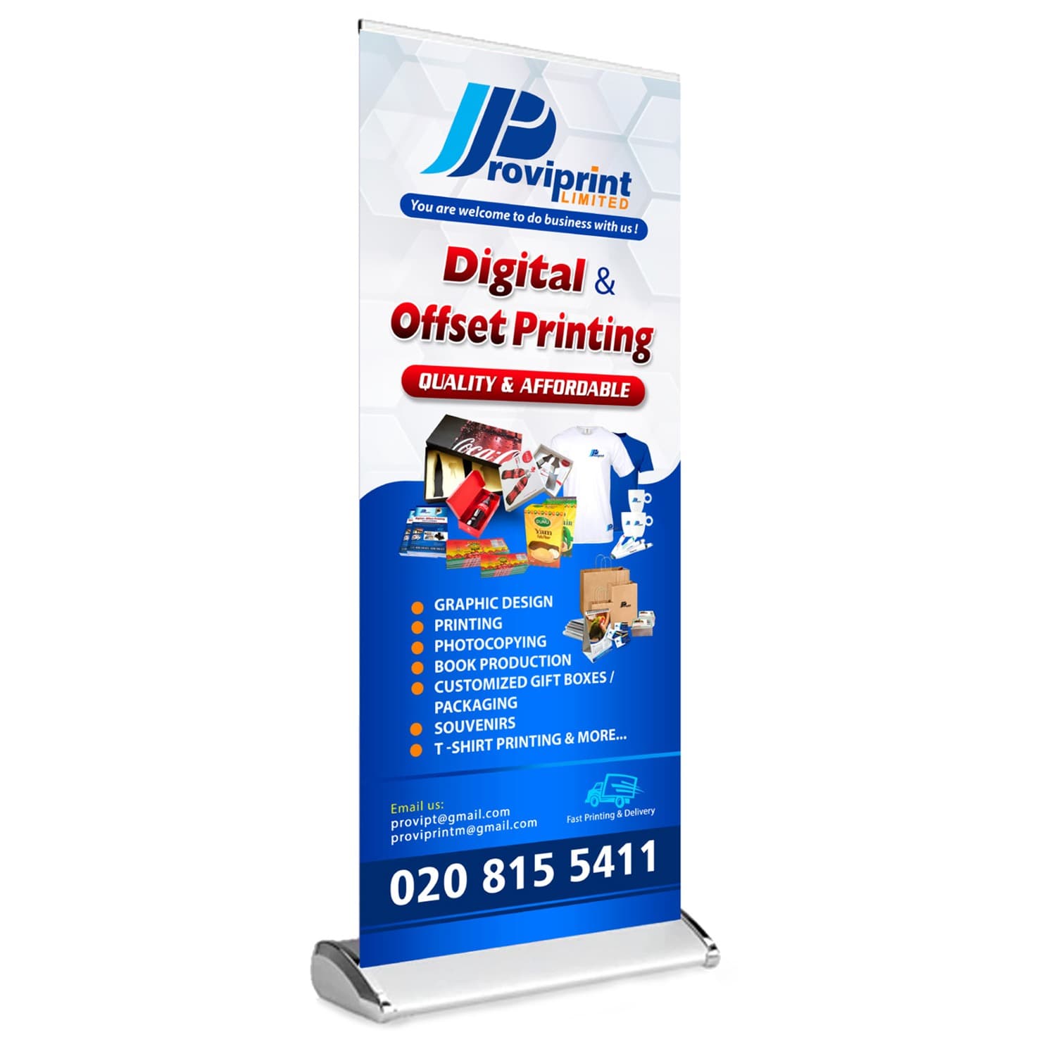 Roll-up Banner stand